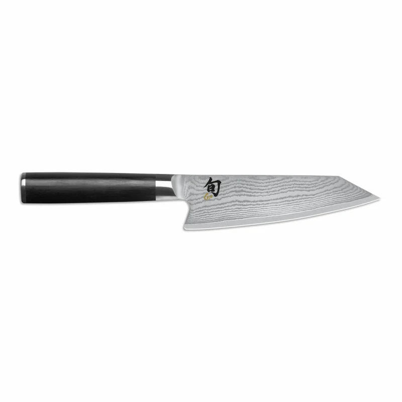 Kai Kochmesser Shun Classic Kiritsuke, VG-MAX-Stahl, Damaszenerstahl, Pakkaholz, Klingenlänge 15 cm, DM-0777
