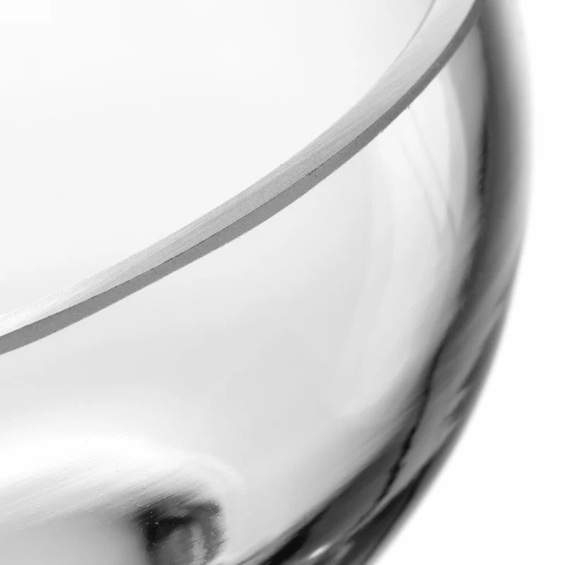 Leonardo Vase Diabolo, mit Einsatz, Blumenvase, Windlicht, Kerzenhalter, Glas, H 19 cm, 025644
