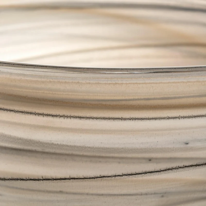 Leonardo Schale Alabastro, Schüssel, Dekoschale, Glas, Beige / Schwarz, Ø 14 cm, 026786