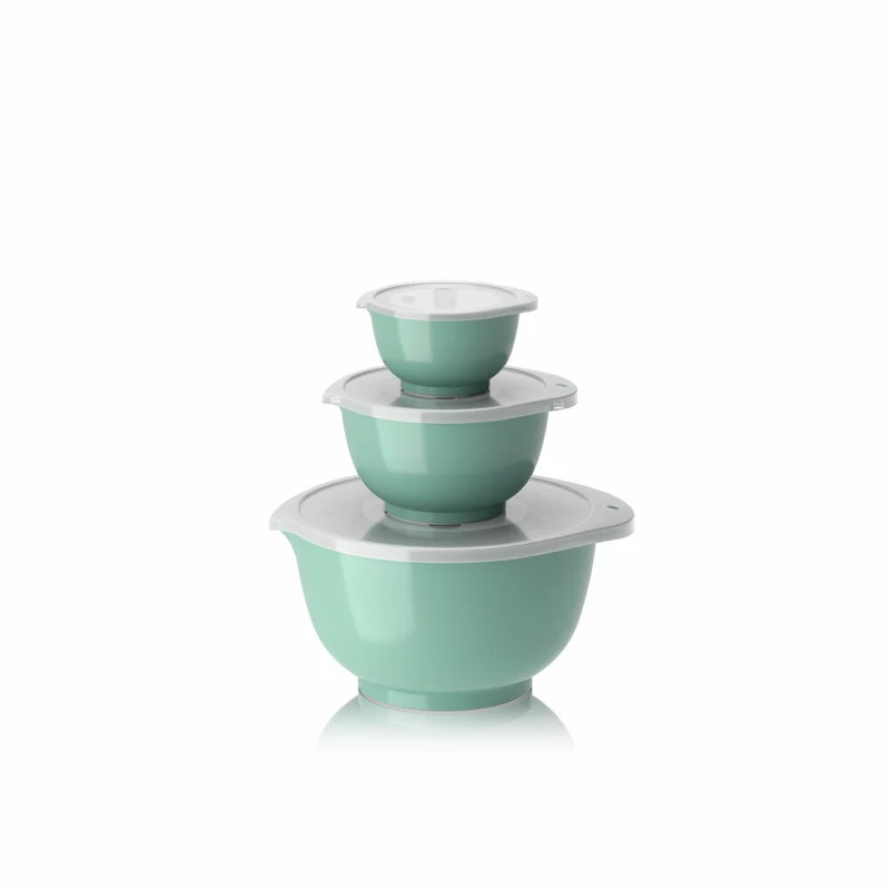 Rosti Schüssel-Set Margrethe New 6-tlg., Durostima, Nordic Green, 0.25 + 0.75 + 3 L, 29947