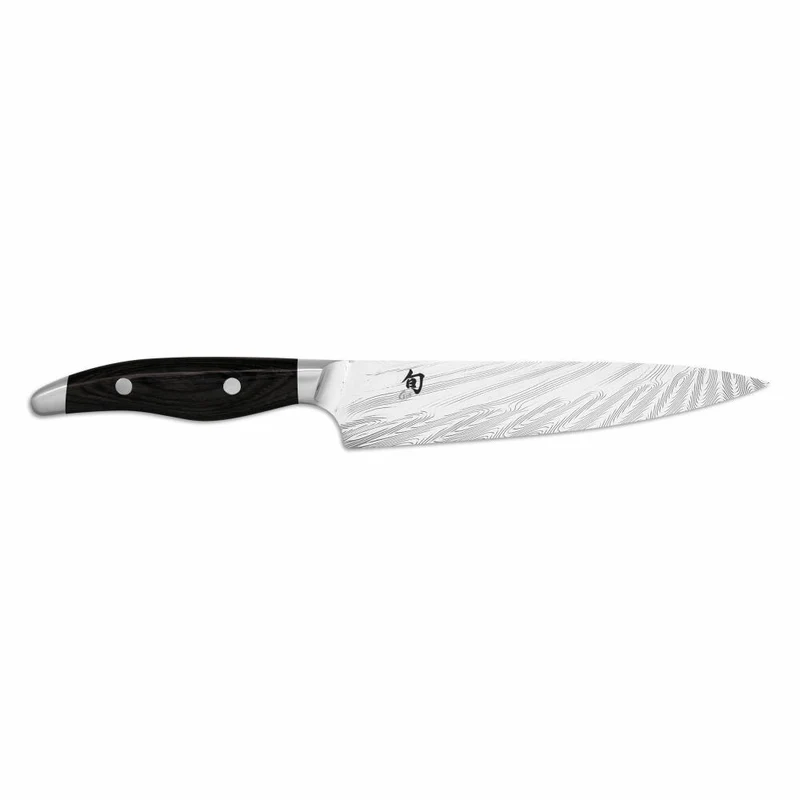 Kai Allzweckmesser Shun Nagare Black, Dual-Core-Stahl, Pakkaholz, Klingenlänge 15 cm, NDC-0701S