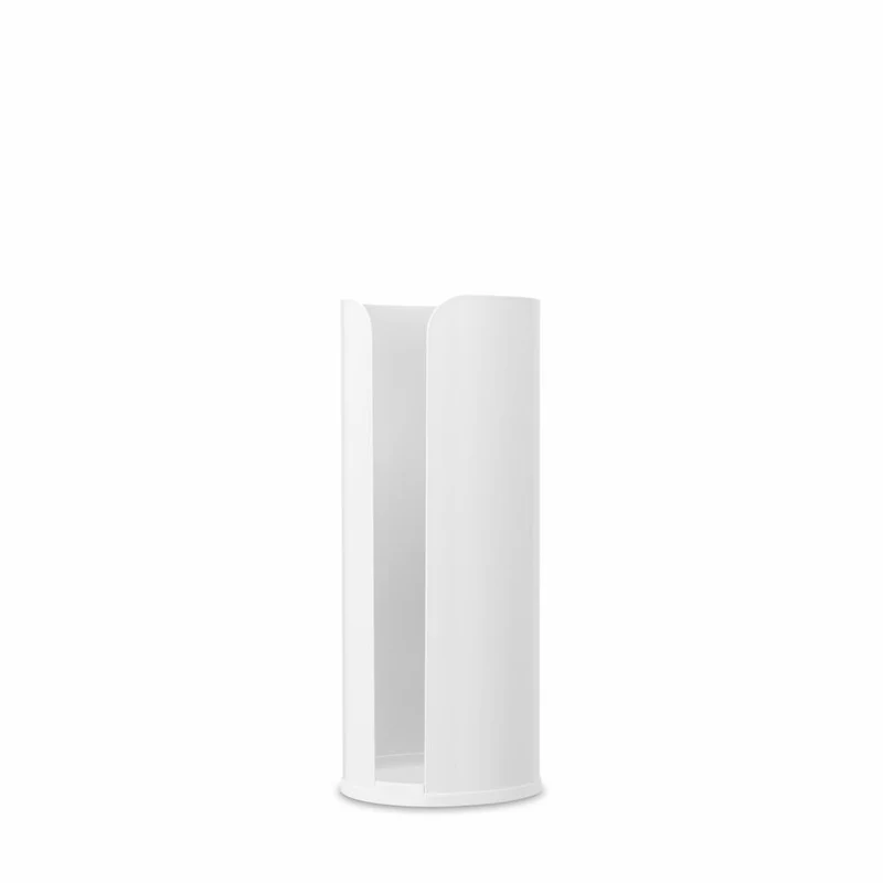 Brabantia Toilettenpapierständer ReNew, Ersatzrollenhalter, Klopapierhalter, WC-Ständer, Stahl, White, 280528