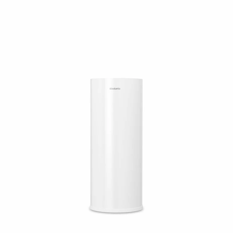 Brabantia Toilettenpapierständer ReNew, Ersatzrollenhalter, Klopapierhalter, WC-Ständer, Stahl, White, 280528