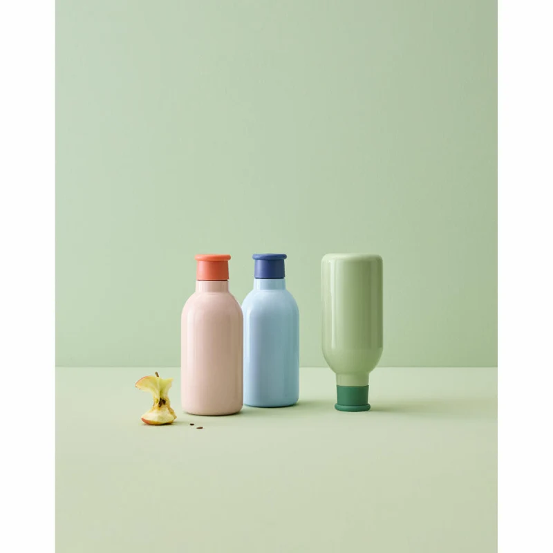 Rig-Tig Isolierflasche Drink-It, Becher, Stahl, Kunststoff, Silikon, Green, 500 ml, Z00216-1