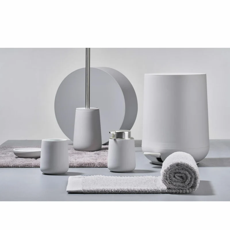 Zone Denmark Pedaleimer Nova, Treteimer, Mülleimer, Kosmetikeimer, Badeimer, ABS, White, 3 L, 331973