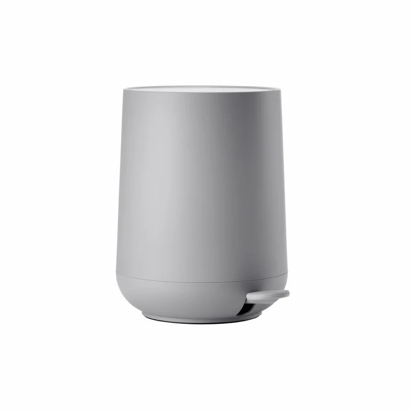 Zone Denmark Pedaleimer Nova, Treteimer, Mülleimer, Kosmetikeimer, Badeimer, ABS, Gull Grey, 3 L, 331980