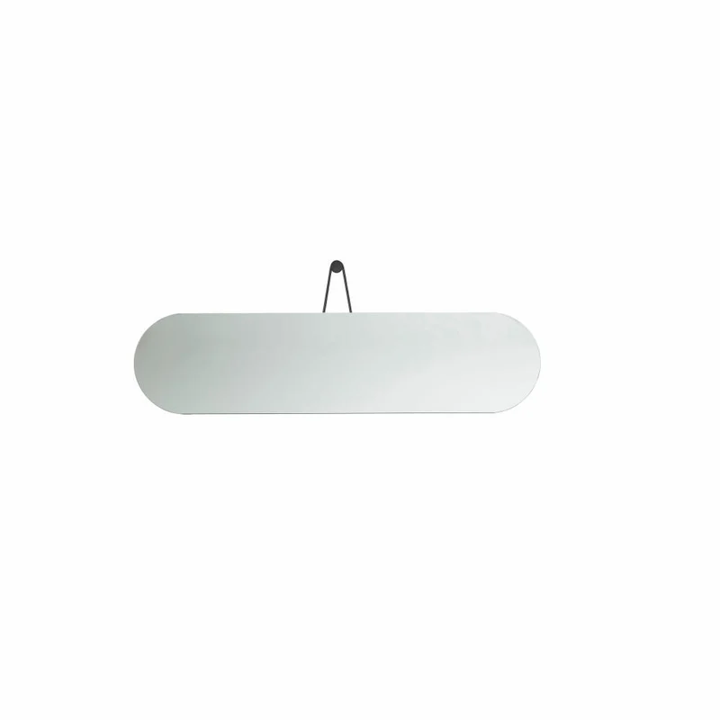 Zone Denmark Wandspiegel A-Wall Mirror, Wand Spiegel, Garderobenspiegel, Flurspiegel, Metall, Black, 120 x 30 cm, 13588