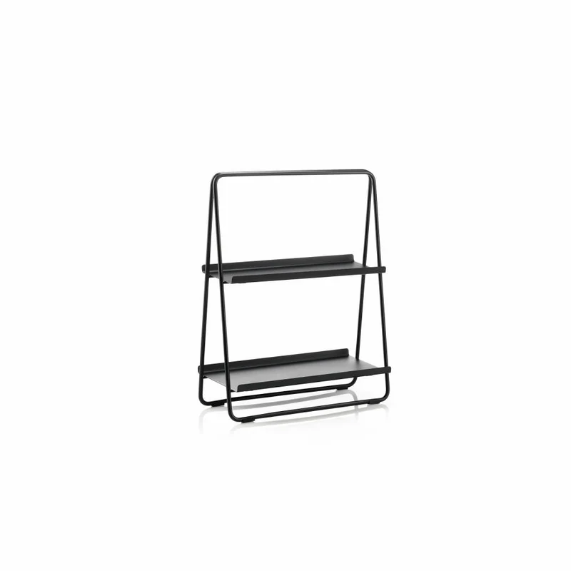 Zone Denmark Regal A-Table, Beistelltisch, Standregal, Metallregal, Metall, Black, H 58 cm, 13612