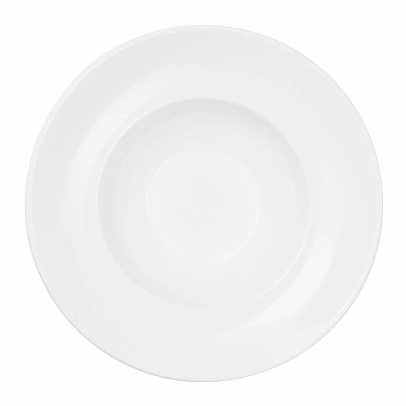 ASA Selection Pasta Gourmetteller, mit Fahne, Speiseteller, Teller, Fine Bone China, Ø 26 cm, 20262013