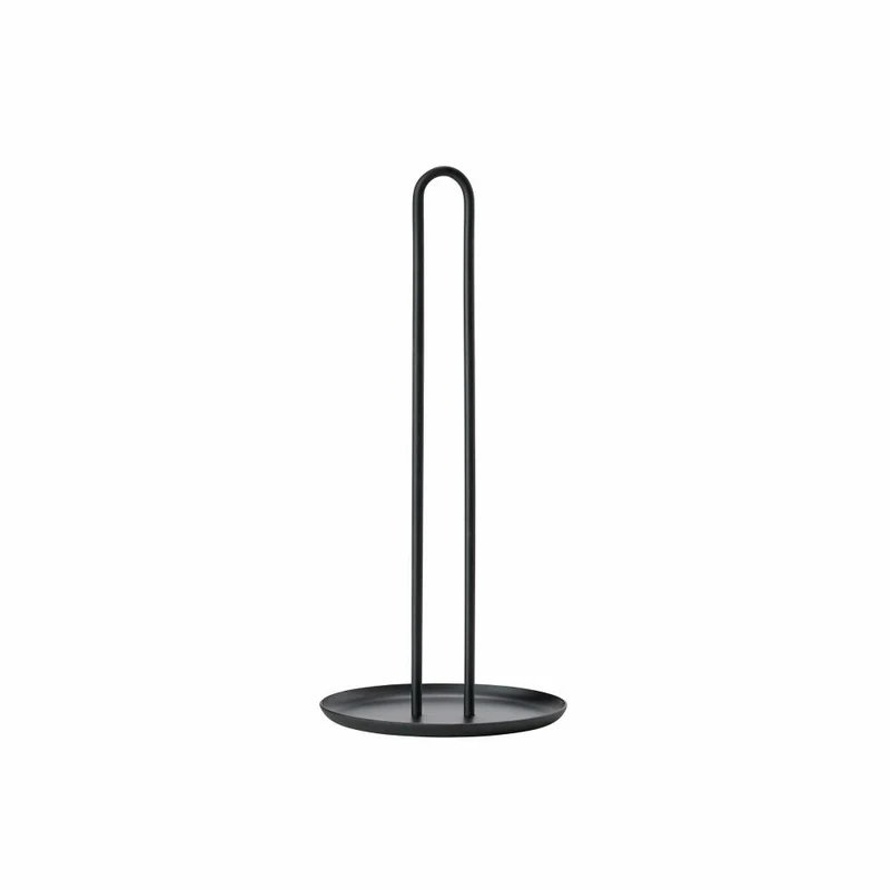 Zone Denmark Küchenrollenhalter Singles, Papierrollenhalter, Küchenpapierhalter, Metall / Eisen, Black, 330464