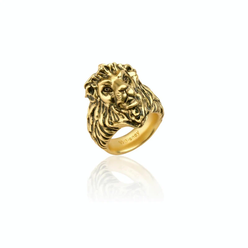 Goebel Couture Kingdom König der Löwen Ring Erwachsener Simba, Schmuck, Gelbgold, Größe 6, 12102211