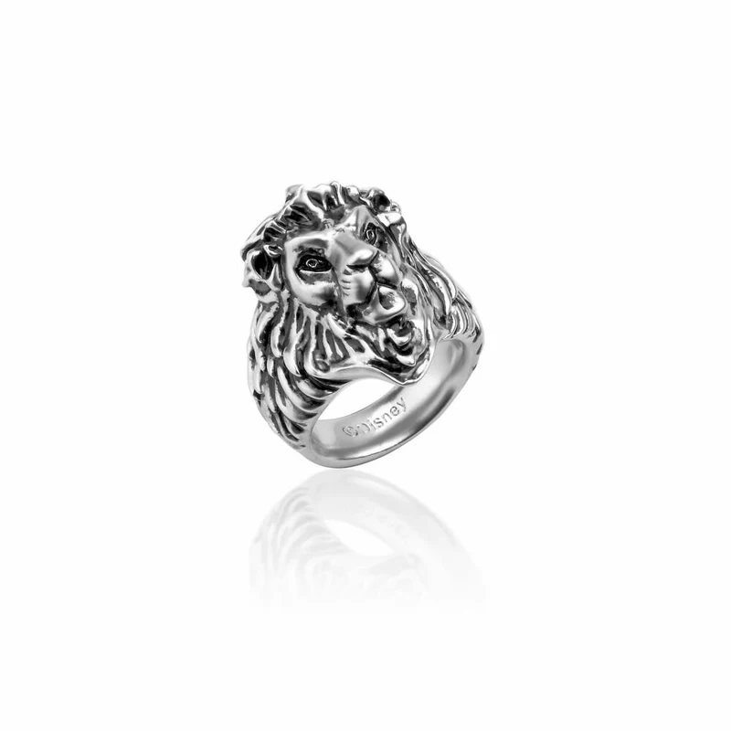 Goebel Couture Kingdom König der Löwen Ring Erwachsener Simba, Schmuck, Weißgold, Größe 9, 12102201