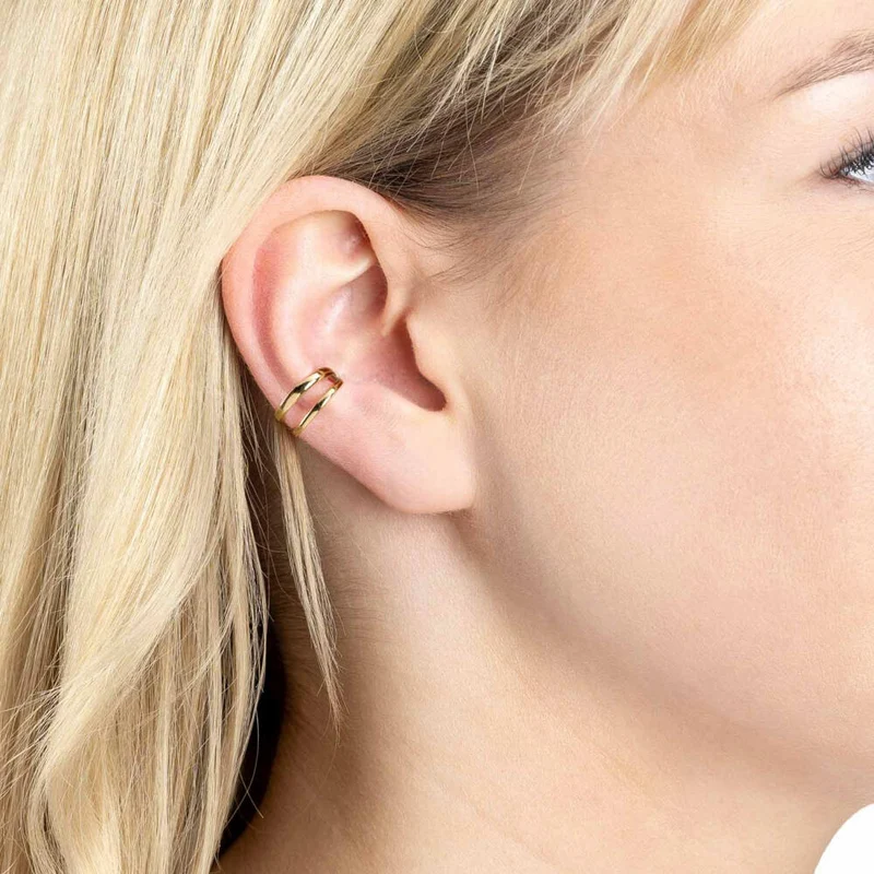 Leonardo Jewels Ohrklemme Gold Simba CIAO, Ohrclip, Ohrschmuck, Modeschmuck, Edelstahl IP Gold , 024261