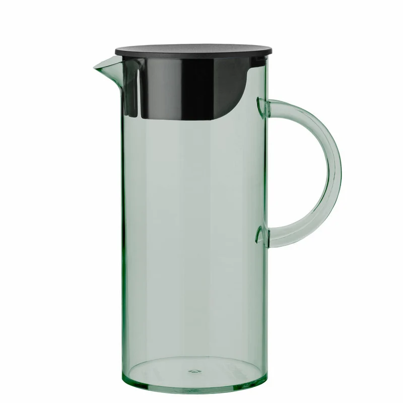 Stelton Kanne mit Deckel EM77, Karaffe, Kunststoff, Dusty Green, 1.5 L, 1310-7