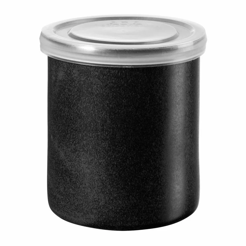 ASA Selection Vorratsdose Black, Vorratsbehälter, Steingut, Schwarz matt, 10 cm, 4879174