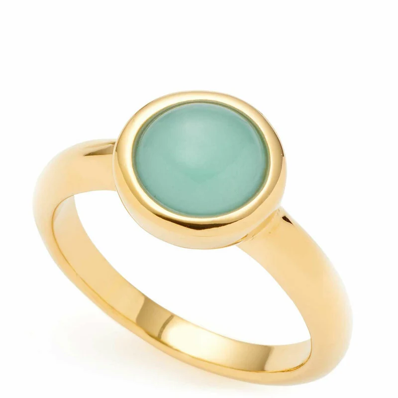 Leonardo Jewels Ring Bea, Fingerschmuck, Edelstahl, Türkis, Größe 17, 023061