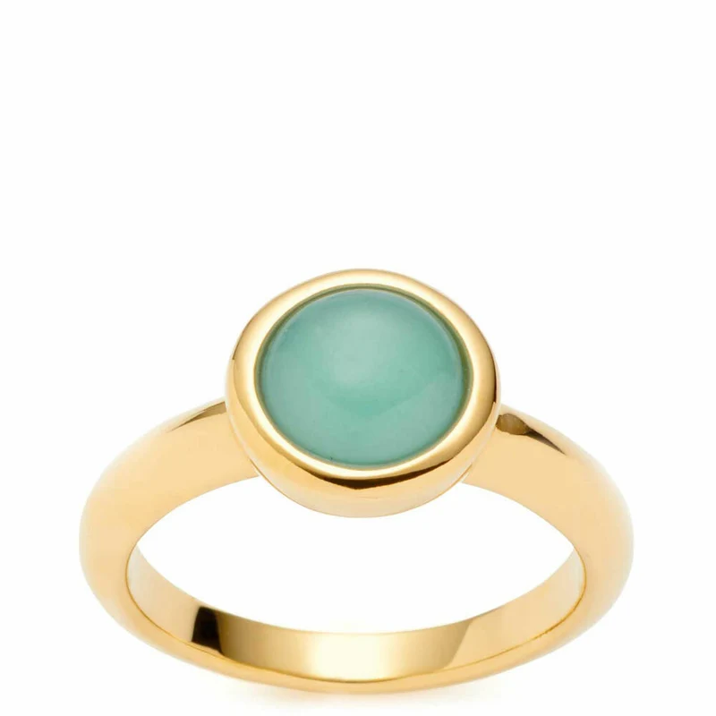 Leonardo Jewels Ring Bea, Fingerschmuck, Edelstahl, Türkis, Größe 19, 023063