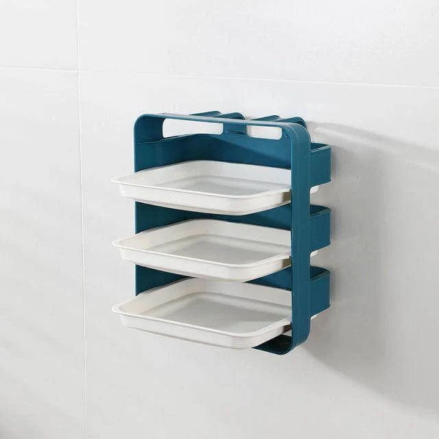 Wall-Mounted Multi Layer Kitchen Food Cooking Organizer