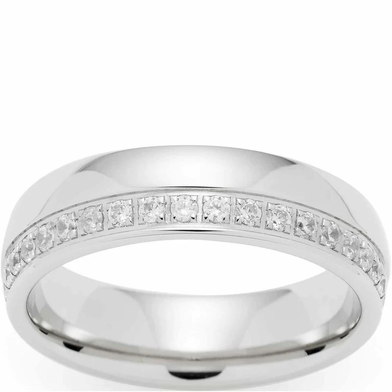 Leonardo Jewels Ring Brilliante, Fingerring, Fingerschmuck, Schmuck, Größe 18, Edelstahl, Silber, 023511