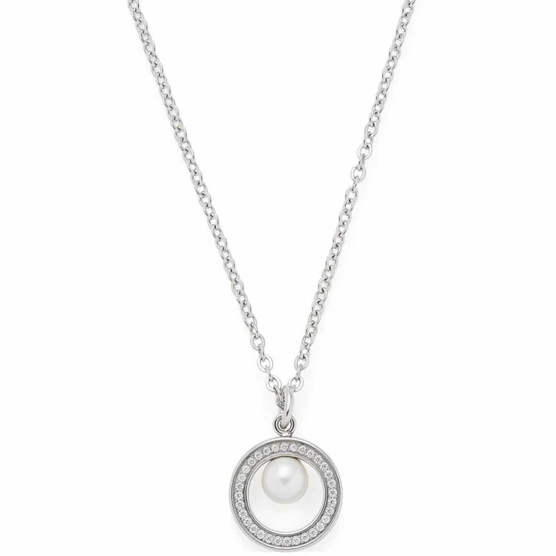Leonardo Jewels Halskette Anouka, Kette, Schmuckkette, Modeschmuck, Edelstahl, Silber, 023532