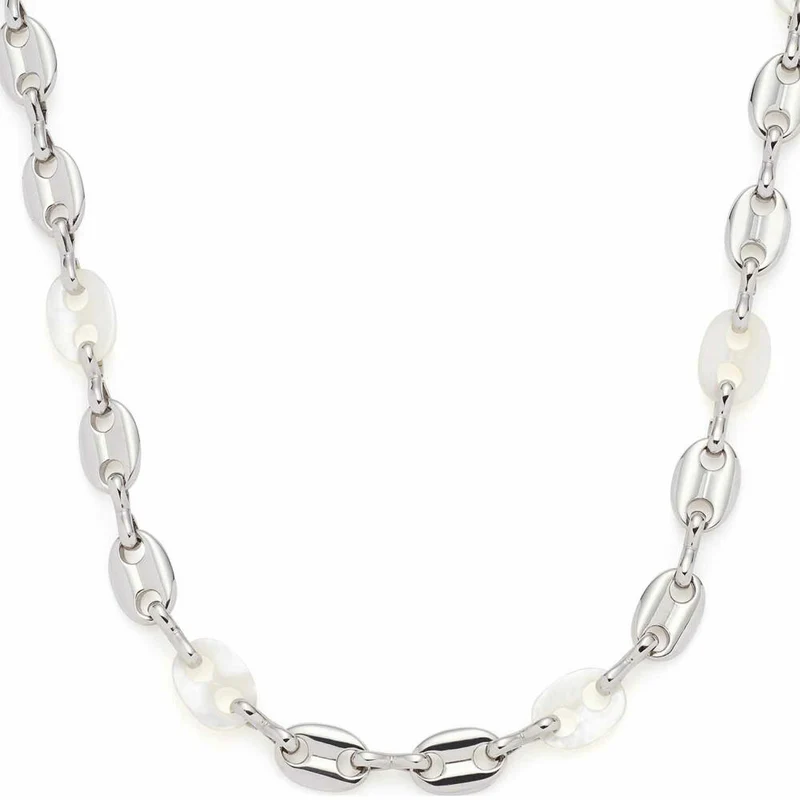 Leonardo Jewels Halskette Lindi, Kette, Schmuckkette, Modeschmuck, Edelstahl, Silber, 023541