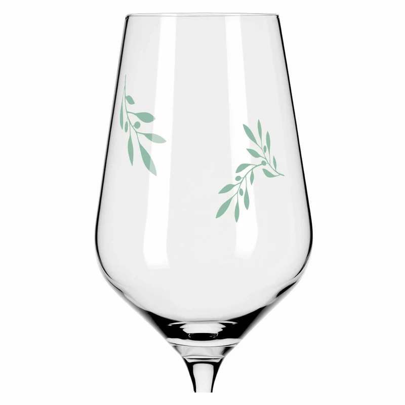 Ritzenhoff Weißweinglas 2er-Set Organix 001, Romi Bohnenberg, Kristallglas, 380 ml, 3922001