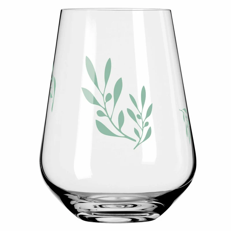 Ritzenhoff Wasserglas 2er-Set Organix 001, Romi Bohnenberg, Kristallglas, 540 ml, 3923001