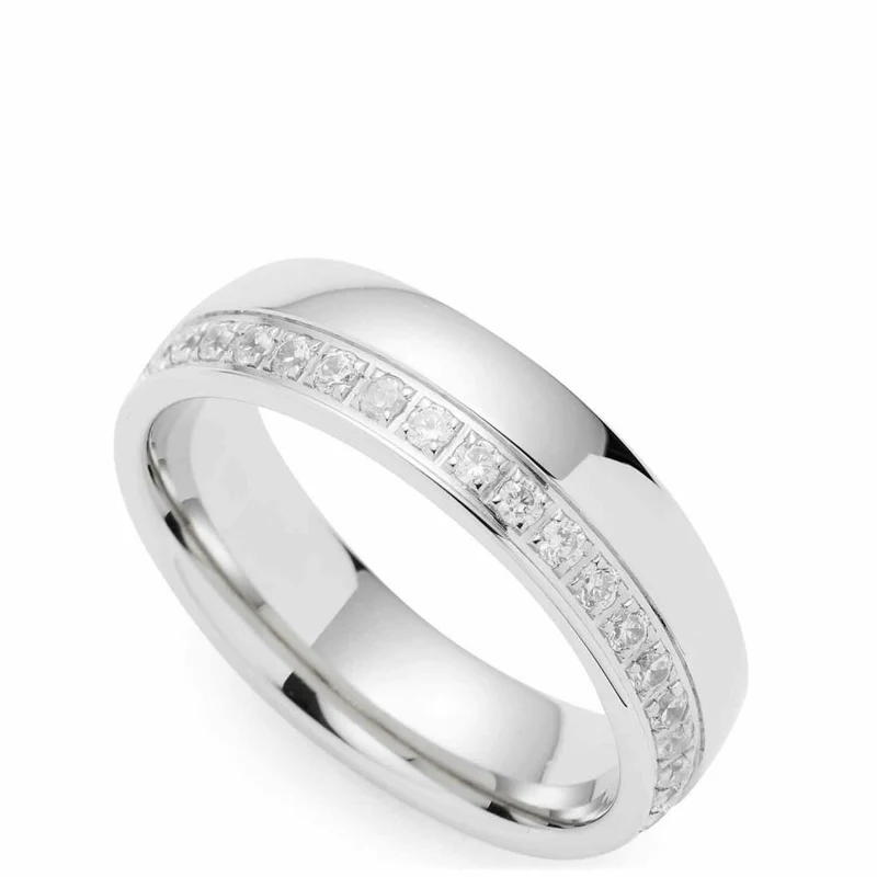 Leonardo Jewels Ring Brilliante, Fingerring, Fingerschmuck, Schmuck, Größe 17, Edelstahl, Silber, 023510
