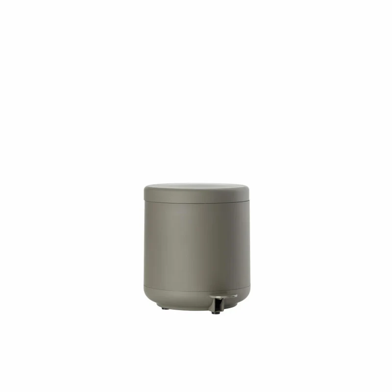 Zone Denmark Pedaleimer Ume, Treteimer, Mülleimer, Kosmetikeimer, Badeimer, ABS, Taupe, 4 L, 26437