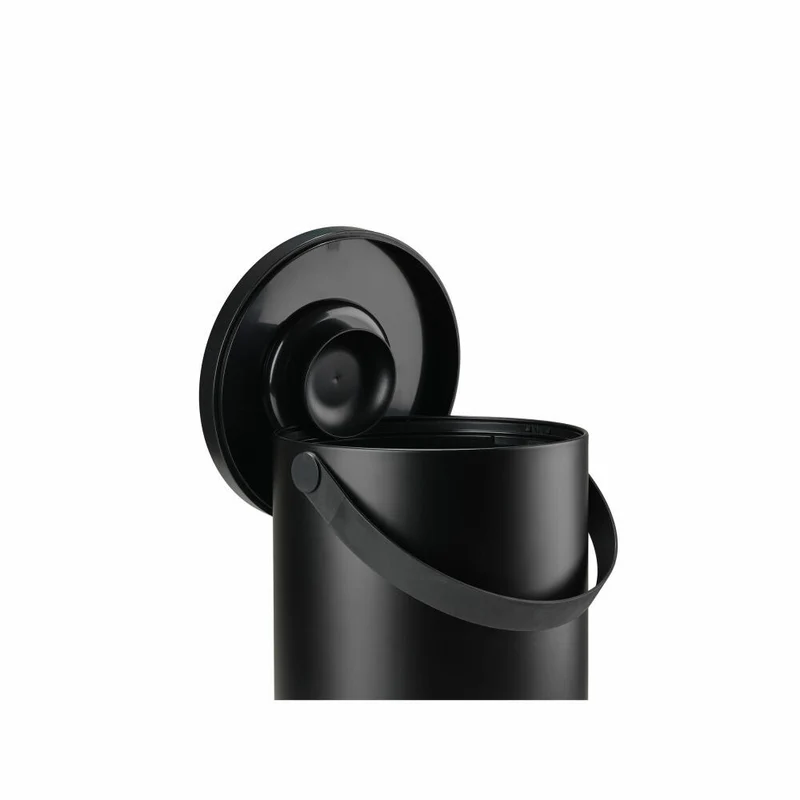Zone Denmark Mülleimer Circular, Abfalleimer, Abfallbehälter, ABS, Black, 22 L, 26515