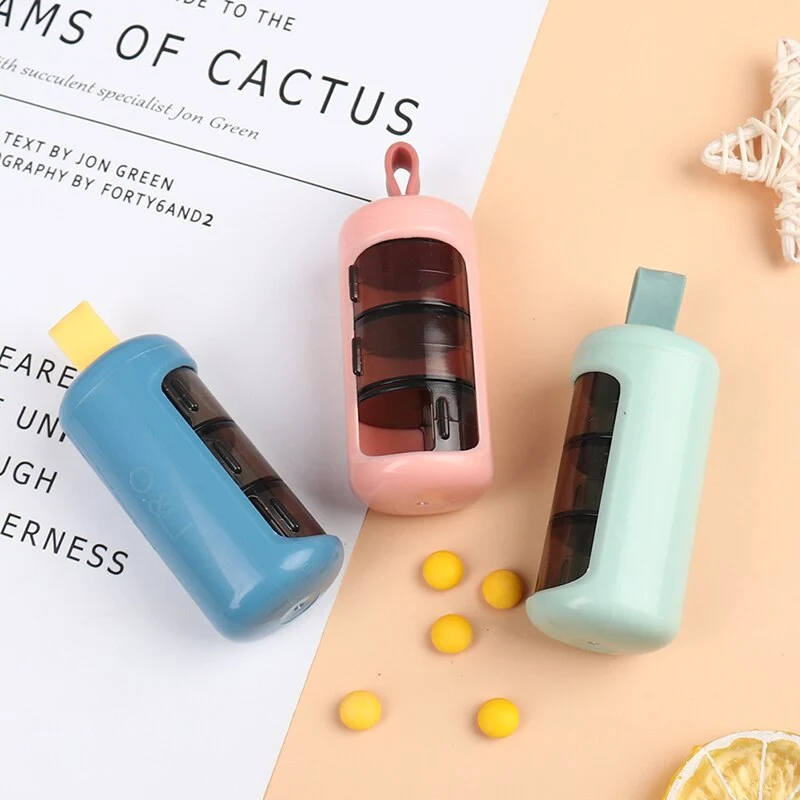 Multi-Layer Travel Easy Pill Organizer