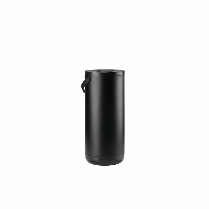Zone Denmark Mülleimer Circular Set, Abfalleimer, Abfallbehälter, ABS, Black, 35 L, 26531