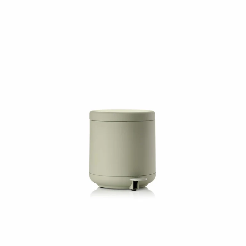 Zone Denmark Pedaleimer Ume, Treteimer, Mülleimer, Kosmetikeimer, Badeimer, ABS, Eucalyptus Green, 4 L, 331858