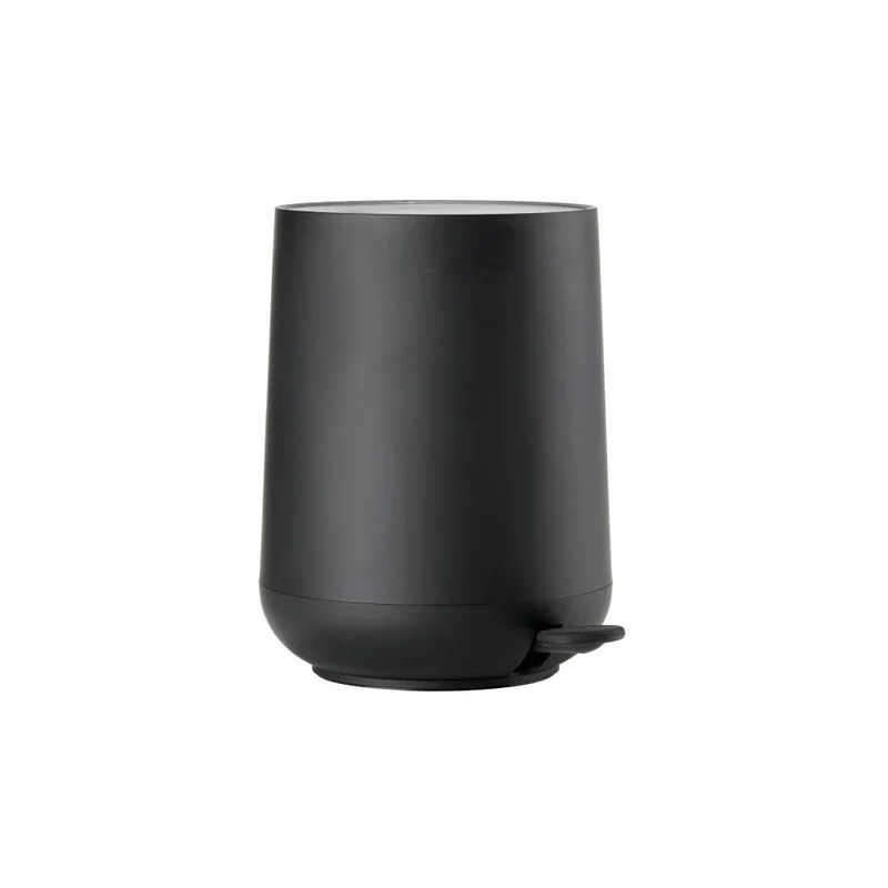 Zone Denmark Pedaleimer Nova, Treteimer, Mülleimer, Kosmetikeimer, Badeimer, ABS, Black, 3 L, 331971