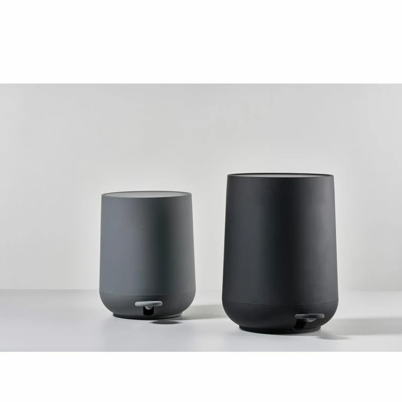 Zone Denmark Pedaleimer Nova, Treteimer, Mülleimer, Kosmetikeimer, Badeimer, ABS, Grey, 3 L, 331972
