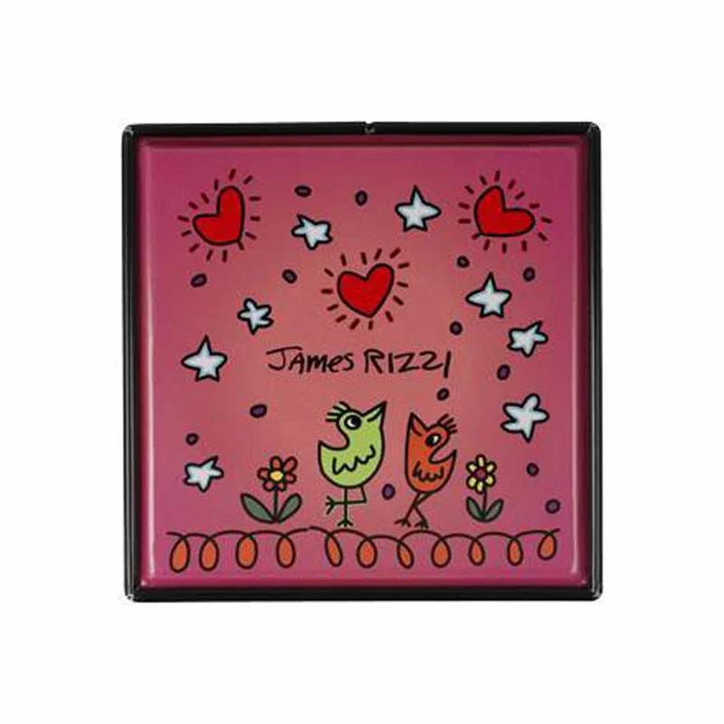 Goebel Teedose James Rizzi - Peace of Love, Aufbewahrungsdose, Tee Dose, Metall, 26103421