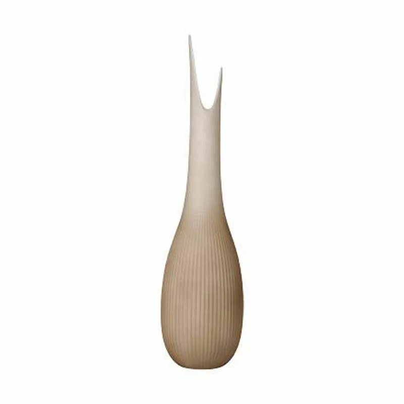 Goebel Vase Studio 8 - Raindrop Powder, Blumenvase, Dekovase, Biskuitporzellan, sand, 26600011
