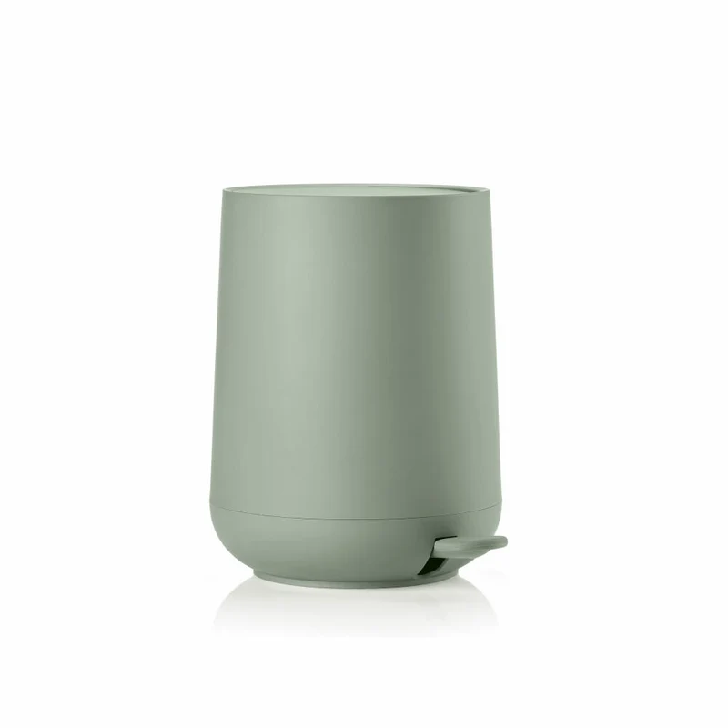 Zone Denmark Pedaleimer Nova, Treteimer, Mülleimer, Kosmetikeimer, Badeimer, ABS, Matcha Green, 3 L, 15253