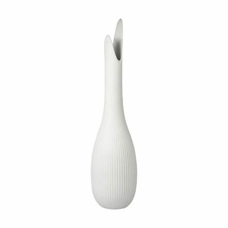 Goebel Vase Studio 8 - Pure Raindrop, Blumenvase, Dekovase, Biskuitporzellan, Weiß / Pastell, H 41 cm, 26600071