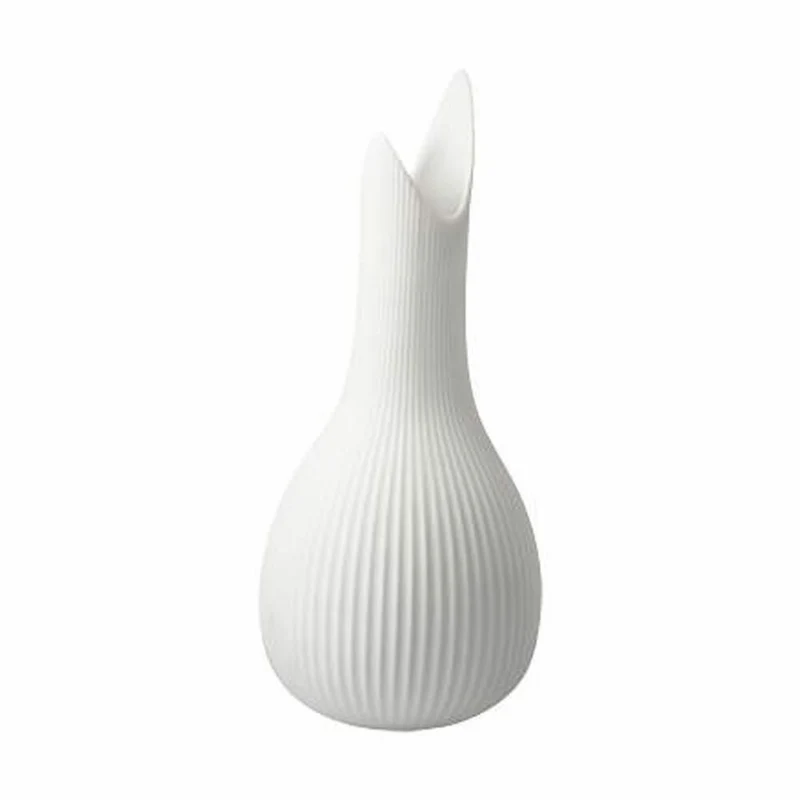 Goebel Vase Studio 8 - Pure Raindrop, Blumenvase, Dekovase, Biskuitporzellan, Weiß / Pastell, H 25 cm, 26600081