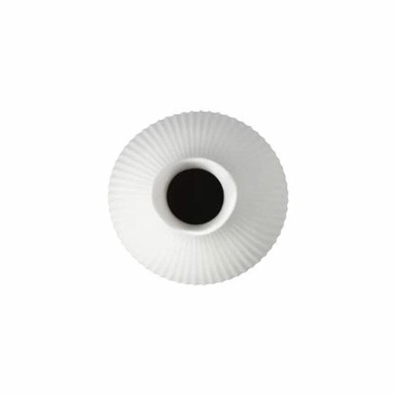 Goebel Vase Studio 8 - Pure Raindrop, Blumenvase, Dekovase, Biskuitporzellan, Weiß / Pastell, H 15 cm, 26600091