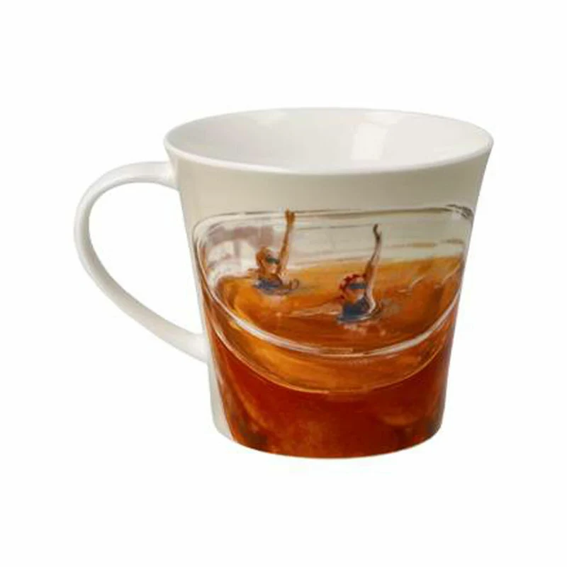 Goebel Coffee-/Tea Mug Daria Rosso -Tea Gym, Kaffeetasse, Tasse, Teetasse, Fine Bone China, 23700031