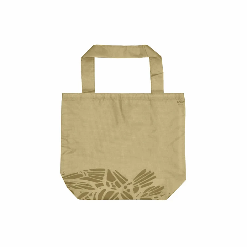 Zone Denmark Einkaufstasche Singles, Tragetasche, Tasche, Polyester, Elm Green / Butterfly, 20 x 28 cm, 24194