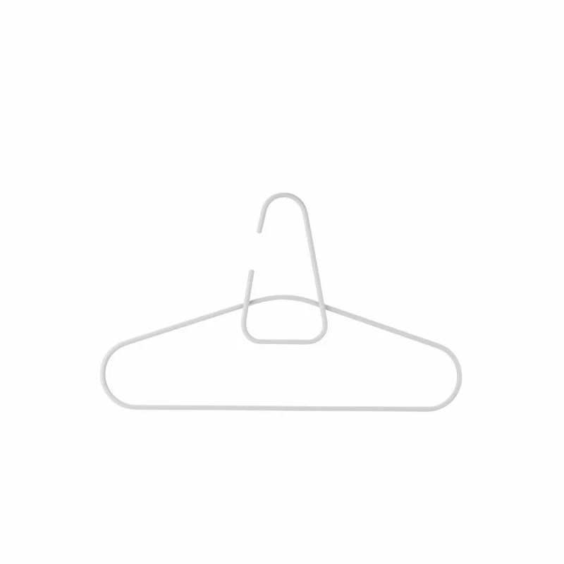 Zone Denmark Bügel A-hanger, 3er Set, Kleiderbügel, Garderobenbügel, Metall, Soft Grey, 12447
