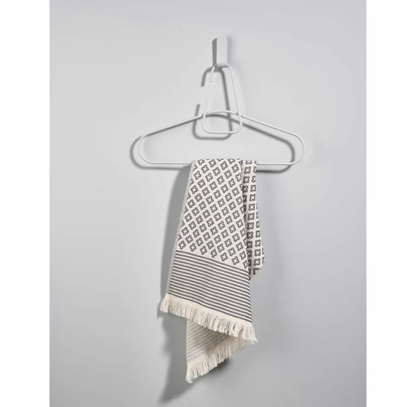 Zone Denmark Bügel A-hanger, 3er Set, Kleiderbügel, Garderobenbügel, Metall, Soft Grey, 12447