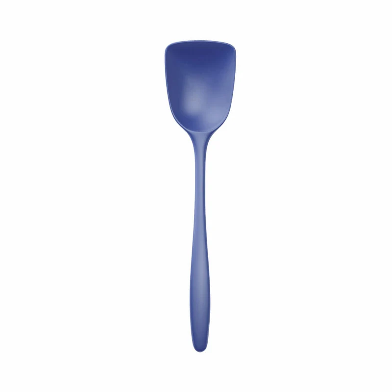 Rosti Kochlöffel New Classic breit, Küchenhelfer, Kunststoff, Electric Blue, 27 cm, 30050