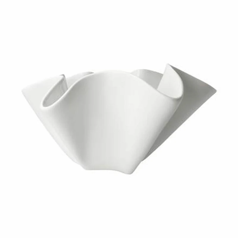 Goebel Vase Valentina, Blumenvase, Dekovase, Biskuitporzellan, weiß, H 13.5 cm, 14005731