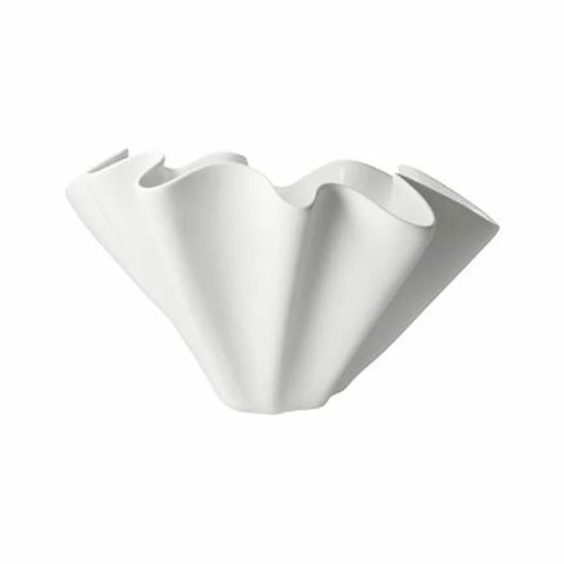 Goebel Vase Valentina, Blumenvase, Dekovase, Biskuitporzellan, weiß, H 19.5 cm, 14005741