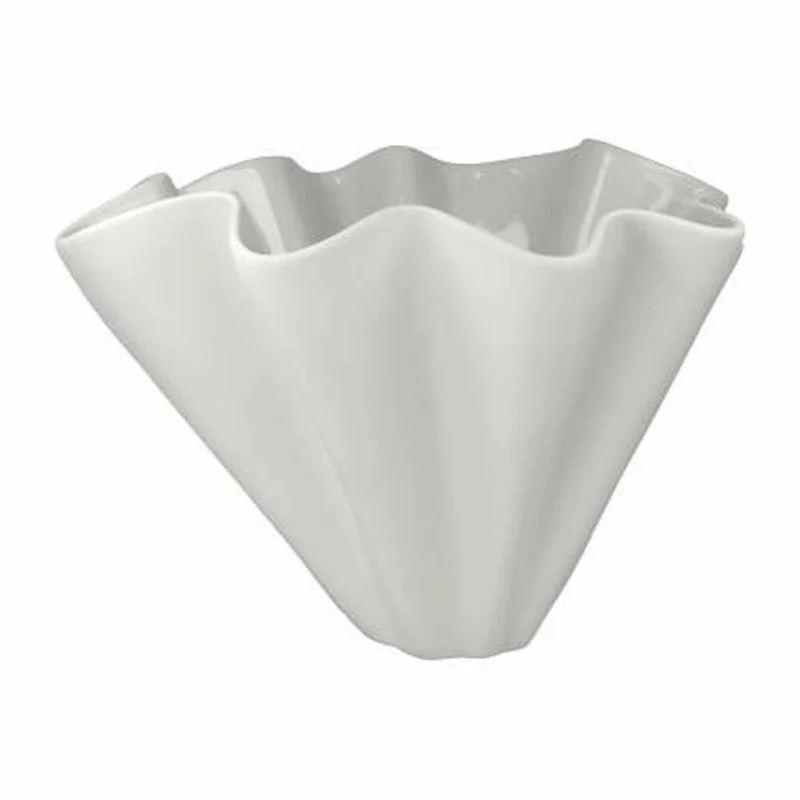 Goebel Vase Valentina, Blumenvase, Dekovase, Biskuitporzellan, weiß, H 23 cm, 14005751