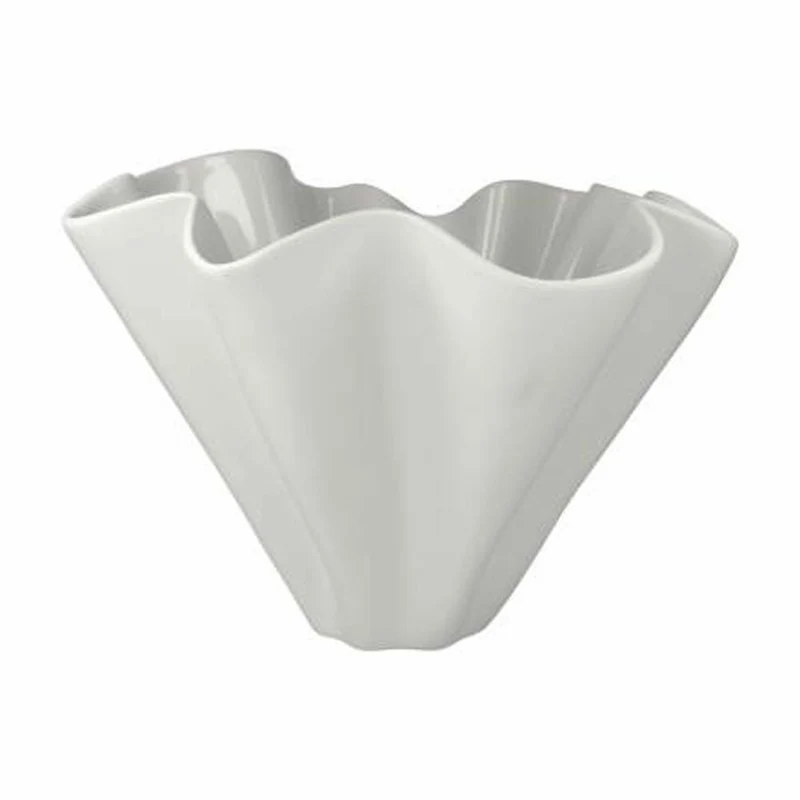 Goebel Vase Valentina, Blumenvase, Dekovase, Biskuitporzellan, weiß, H 23 cm, 14005751